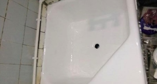 Обновление душевого поддона акрилом | Заполярный